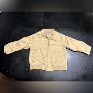 Baby Osh’Kosh B’gosh khaki bomber, size 9 months
